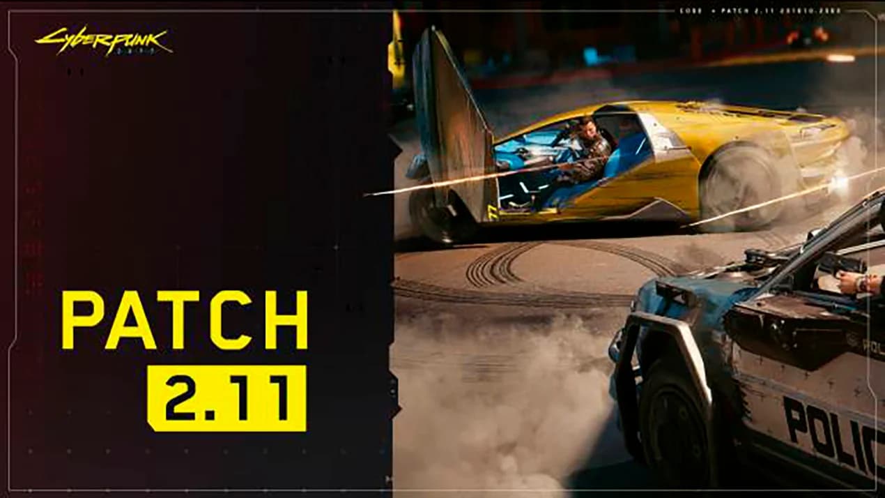 Патч 2.11 для Cyberpunk 2077 вже доступний для завантаження на ПК та консолях