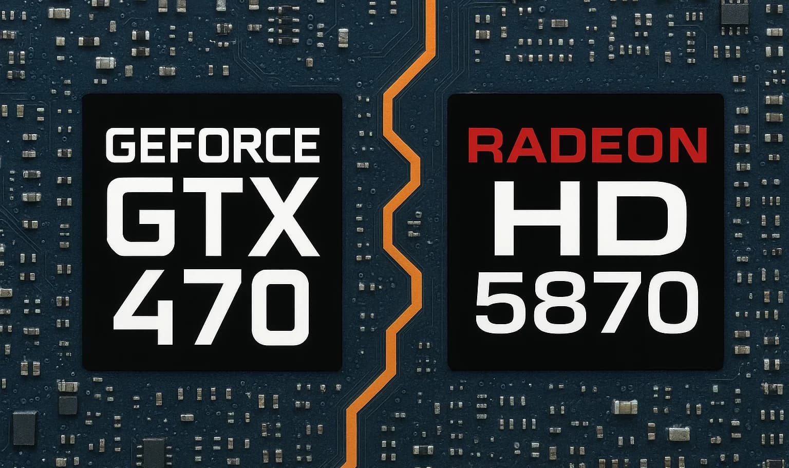 GeForce GTX 470 проти Radeon HD 5870 в актуальних іграх